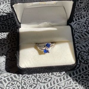 Double sapphire ring from Kay Jewelers
